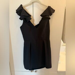 Amanda Uprichard Gimlet Dress in Black, Size M